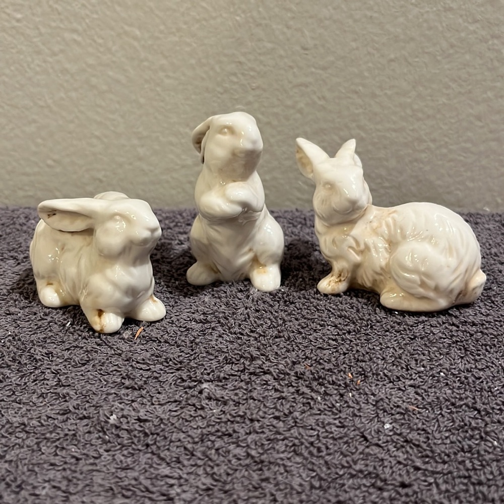Set of 3 Wee Little Bunnies